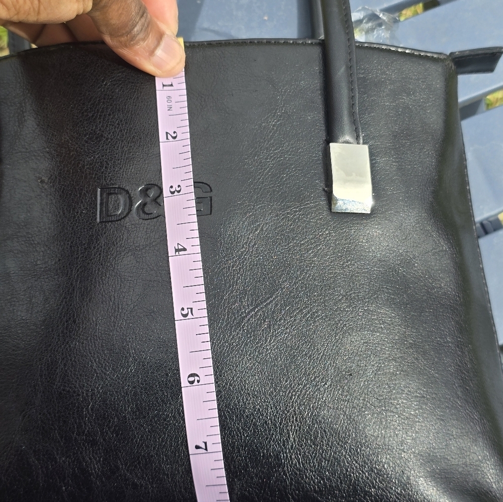Dolce & Gabbana Elegant Black Shoulder Bag Women Small - Picture 10 of 15